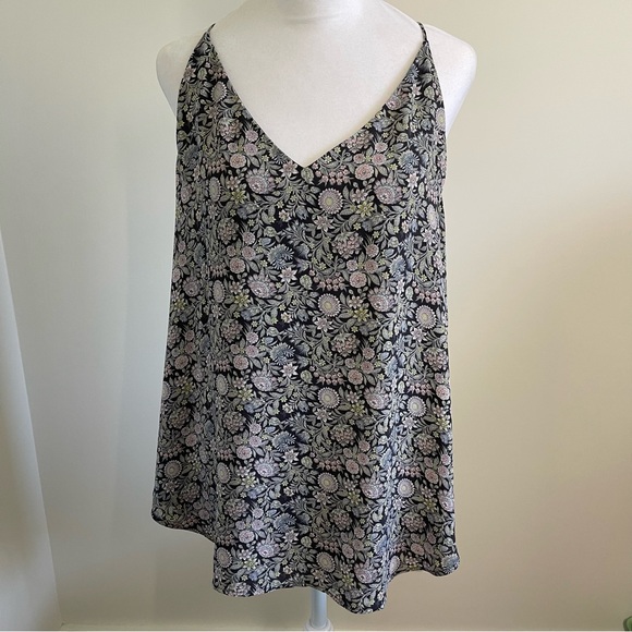 LOFT Garden Strappy Cami Size Medium - Picture 4 of 13